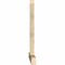 Ekena Millwork Portland Rough Sawn Timber Gable Bracket, Douglas Fir, 96"W x 60"H x 4"D x 6"F, 15/12 Pitch GBW096X60X0406POR00RDF - alternate 3